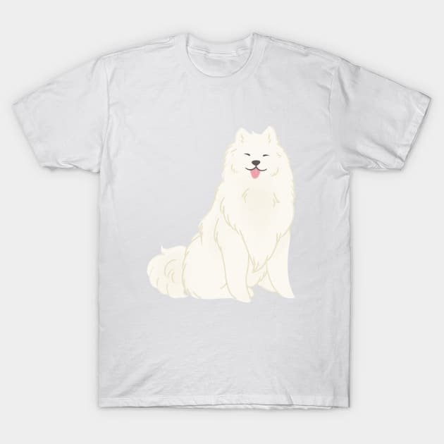 Samoyed T-Shirt by Rainb0w-S0da